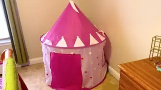 FoxPrint Store Princess Castle Play Tent REVIEW