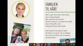 Leksjon 4 Familiene til Halina og Kåre - Hei A1