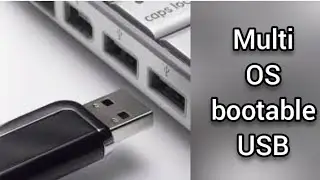 Multi OS bootable USB