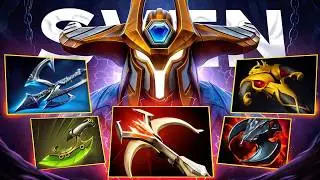 СВЕН от ТОП 1 КЕРРИ.. YATORO законтрил МЕТУ на 1 герое! SVEN Dota 2