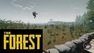 The Forest - Glitched Cowman Flying