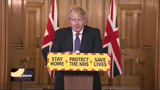 Boris Johnson holds first Covid-19 briefing after contracting the virus.