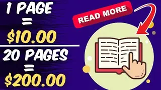 Get Paid $200+ Per Day By Reading Pages Online (Make Money Online  2023)