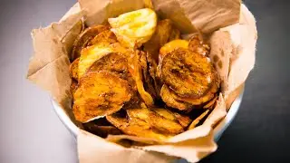 Quick & Easy Ripe Plantain Chips Recipe