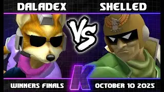 Kingston Kerfuffle 45 - Daladex vs Shelled - Winners Finals SSBM
