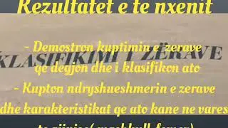 Klasifikimi i zerave