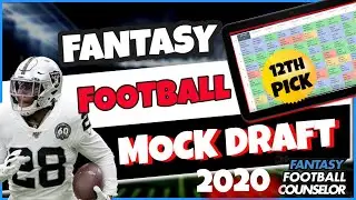 Fantasy Football Mock Draft 2020 - 12th Pick