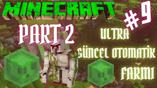 #9 / Ekiple Minecraft Otomatik Slime farmı Rehberi / Ultra verimli