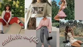 new aesthetic outfits🦄🌈 new casual daily look ideas