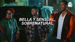 Romeo Santos, Daddy Yankee, Nicky Jam - Bella y Sensual (Letra)