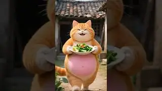 🐱💥 Orange Cat vs Chicken &ndash; Egg Bomb Revenge Tamil Comedy 😹