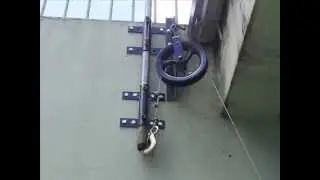Antena, Radioamador Guindaste manual. Antenna, manual winch. PU3-EBJ.