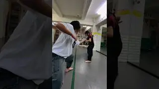 剣vs素手 立ち回り Empty Hand VS Sword  #action #tekken #ninja #training  #chunli シオン&サクラ
