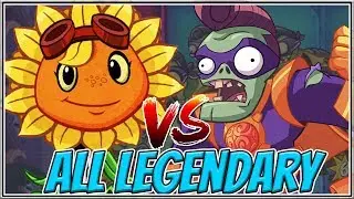 Solar Flare Legendary Deck vs Super Brainz Legendary - Plants vs Zombies Heroes