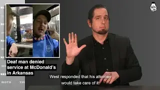 Deaf man denied service at McDonald’s in Arkansas