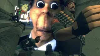 NEXTBOTS ATTACK! SEND HELP!! | Gmod Nextbots | ft: Instatimegamer Blue, Gametime