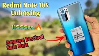 Redmi note 10s unboxing Amazon great Indian festival sale 2021 || Redmi Note 10S Full review only 🔥