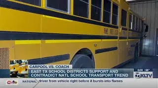 East Texas school district transportation directors explain student transportation trends