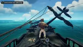 Sinking Ship only using Chainshots - Sea of Thieves