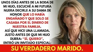 Dos días antes de la boda de mi hijo, escuché la traición de mi nuera… y entonces…