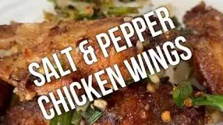 Golden Chopsticks Salt And Pepper Chicken Wings: full recipe in description box!
