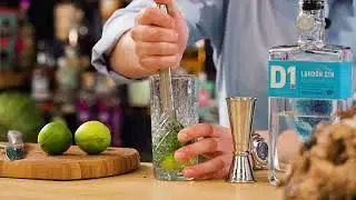 D1 London Spirits Gin Mojito Cocktail Recipe
