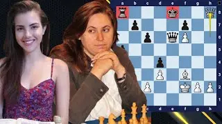 An exceptional Chess Game : 84 | Judit Polg&aacute;r vs Alexandra Botez #chess #chesscom #chesstournament 