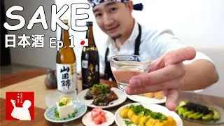 Gu&iacute;a para beber y entender acerca de Sake &iquest;Con qu&eacute; puedo tomar? #Ep.1 | Cocina Japonesa Con Yuta