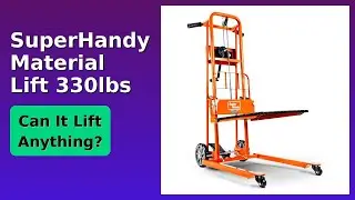 REVIEW (2025): SuperHandy Material Lift 330lbs. Features.