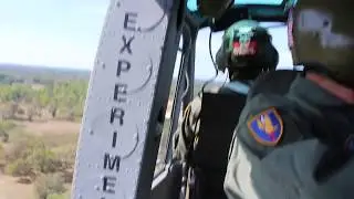 Huey Helicopter ride Cross City 2018