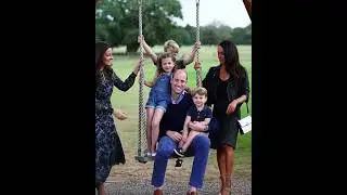 Kate Middleton & Meghan Markle Help Prince William&rsquo;s Royal Swing | AI Satire #shorts #royalfamily