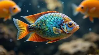 Peaceful Zen Music with Stunning Colorful Fish in a Magical Underwater World