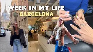 Week in my life in Barcelona : coworking, brunch, spin studio and cute cafes