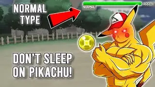 Tera Normal Pikachu CRUSHES EVERYONE In Pokemon Showdown!!