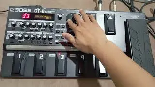 Boss GT-8 Guitar Multi Effects Demo