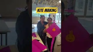This sankranthi..our kites🪁 fly for cause 😍 #kitemaking #telugushorts #trending #officeactivity #fun