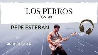 Los perros - Arde Bogotá - Bass cover
