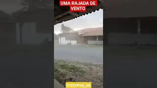VEJA QUE UMA RAJADA DE VENTO FEZ COM UM TELHADO NO PARQUE DE EXPOSI&Ccedil;&Atilde;O CHARQUEADAS_RS