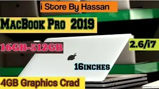 Apple MacBook 2019 16GB-512GB i7 16inches 4GB Graphics Card | MacBook Pro 2019/16inches/16GB-512GB