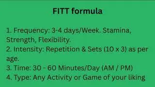 Exercise is a Lifetime commitment for Good health.For physical, mental & social benefits exercise