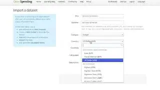 OpenSpending Upload   Stage 1