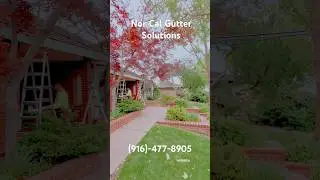 Wood shake roof gutter replacement. Nor Cal Gutter Solutions #sacramento #gutters #gutterguards