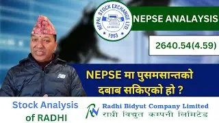 NEPSE Technical Analysis/NEPSE Daily Update/NEPSE Chart Analysis/RADHI Analysis/Raju Paudel.