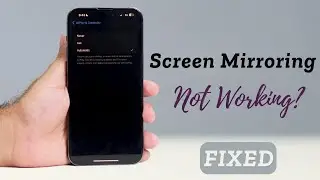 How to Fix Screen Mirroring Not Working on iPhone (2026)