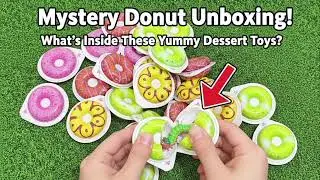 🥯Mystery Donut Unboxing! What's Inside These Yummy Dessert Toys?