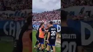 PISA - Monza mentre ancora scorre la coreografia arriva il gol