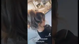 Ponytail Hairstyle 2022 #2022trends #beautyblogger #shorts #newyearseve