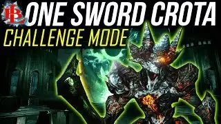 Destiny ONE SWORD CROTA - How To ONE SWORD CROTA GUIDE Crota's End Raid 390 Challenge Mode