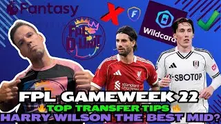 HARRY WILSON THE BEST MIDFIELDER TO BUY🔍| GW22 TRANSFER TIPS🚀🔥 | Fantasy Premier League Tips 2025/26