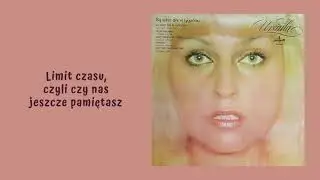 Urszula Sipińska - Limit czasu, czyli czy nas jeszcze pamiętasz [Official Audio]
